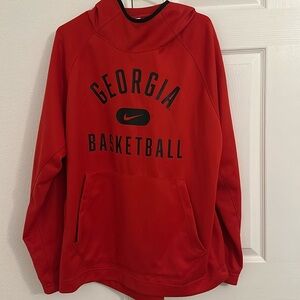 Nike UGA Georgia Dawgs Basketball hoodie XL